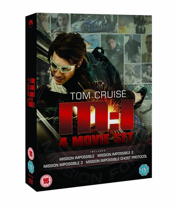Mission Impossible: Quadrilogy (1-4) DVD Box Set