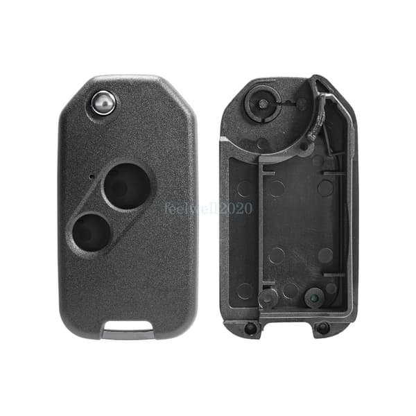 For Honda Civic 2001 2002 2003 2004 2005 2 Button Flip Remote Key Fob Shell Case
