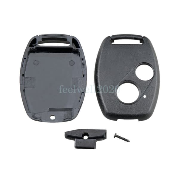 2 Button Key Shell Case Remote For Honda Civic Accord Jazz Odyssey Replacement