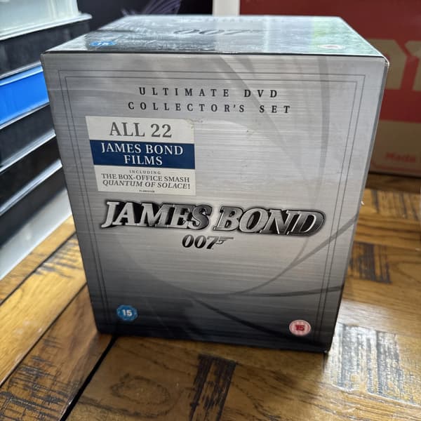 James Bond: Komplett Samling (Box Set) (DVD, 2009)