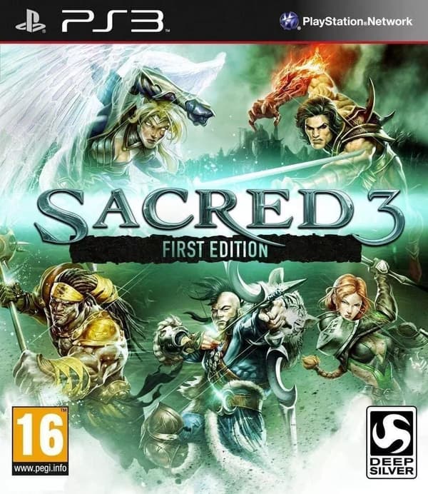 SACRED 3 FIRST EDITION PS3 GAME (OZ ) Brand New