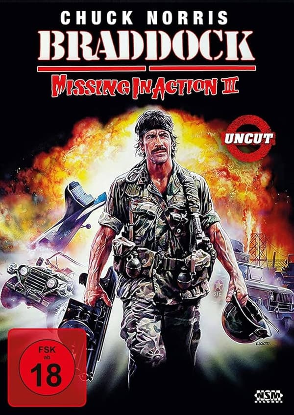 Braddock: Missing In Action 3 - DVD (Käytetty, Alue 2)