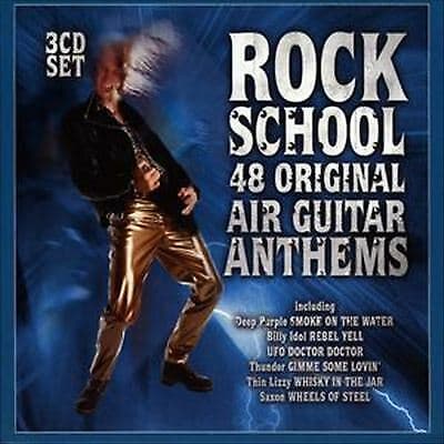 Rock School: 48 Air Guitar Anthems CD 3 discs (2004) Pre-Owned