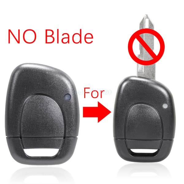 1 Button For Renault Clio MK2 Kangoo 2002 - 2008 Remote Key Fob Case Replacement