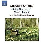 Felix Mendelssohn : String Quartets Vol. 1 (New Zealand String Quartet) CD Pre-Owned