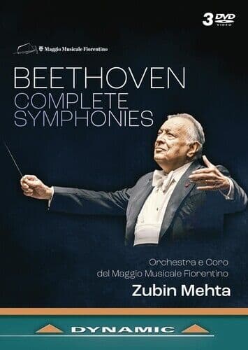 Beethoven: Samtlige symfonier (2023) – Mehta på 3 DVD'er