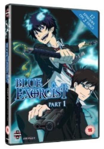 Blue Exorcist: Del 1 (2012) DVD, 2 Diske, Brugt