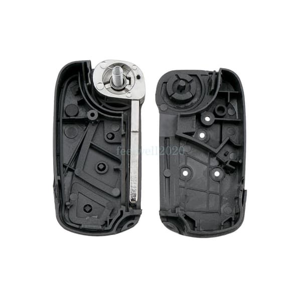 3 Button Flip Key Case Shell for + Blade Ford KA MK2 2008-2016 Remote Fob Cover
