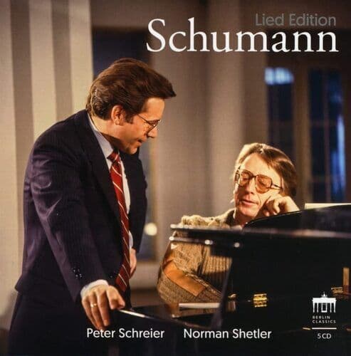 Peter Schreier : Peter Schreier/Norman Shetler: Schumann Lied Edition CD Box