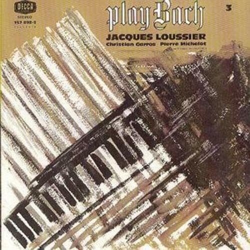 Jacques Loussier : Play Bach No. 3 CD (2000) Pre-Owned