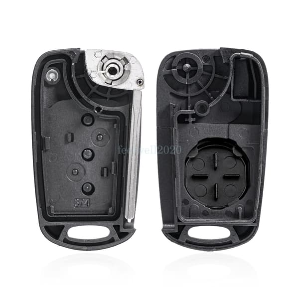 Replacement For Kia Picanto 3Button Flip Remote Car Key Shell Fob Case w/Battery