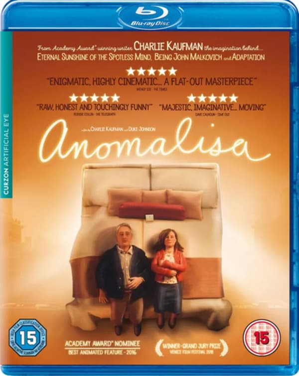 Anomalisa [15] Bluray Brand New
