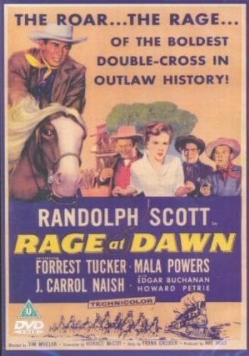Rage At Dawn DVD Randolph Scott, Whelan (DIR) Cert U Pre-Owned Region 2