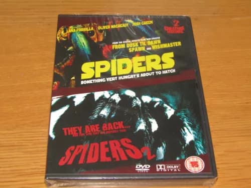 Spiders 1 & 2 (DVD, 2006, alue 2)