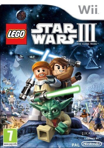 LEGO Star Wars 3: The Clone Wars (Nintendo Wii) - Game E4VG Pre-Owned