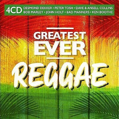 Various Artists : Greatest Ever Reggae CD Box Set 4 discs (2020)