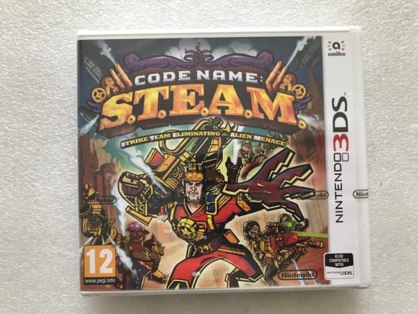 Code Name: STEAM Nintendo 3DS PAL Brand New