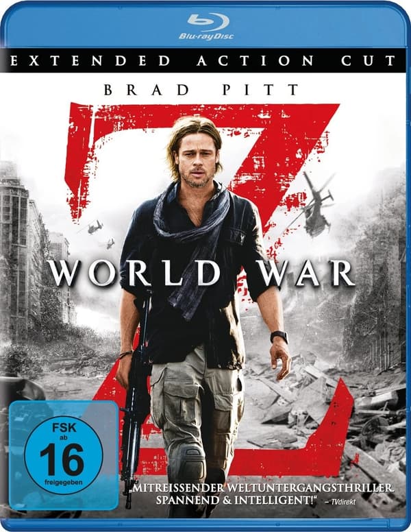 World War Z (Bluray) Brand New