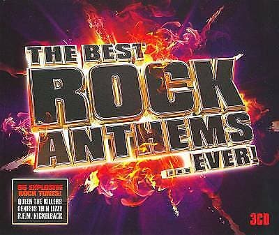 Various Artists : Best Rock Anthems....ever CD 3 discs (2009) Pre-Owned