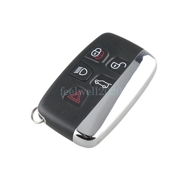 5 Button Key Case Shell For Land Rover LR4 Range Rover Sport Evoque 2010-2016