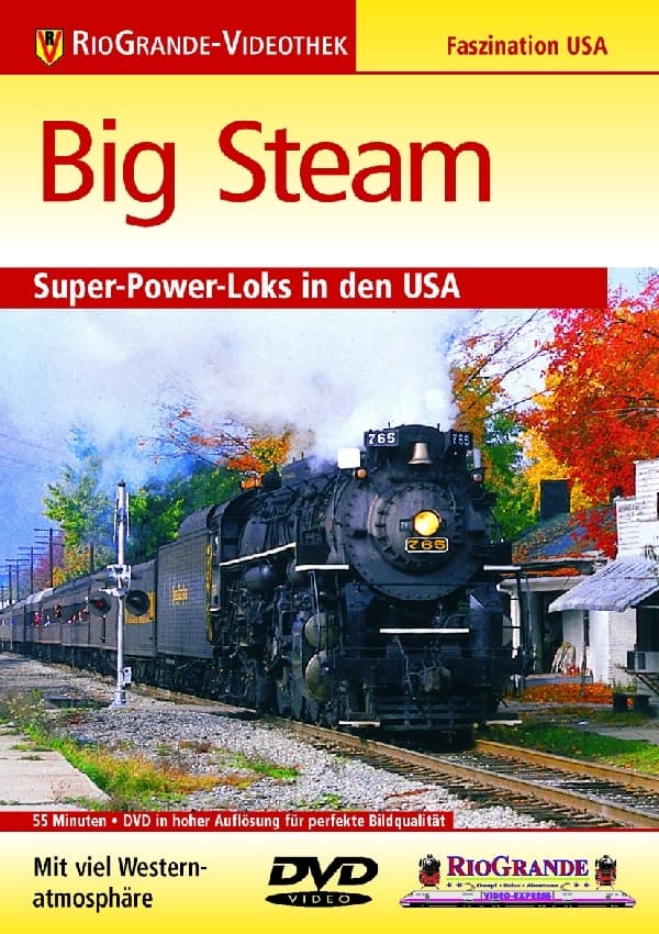 Big Steam - US-Super-Power-Loks DVD