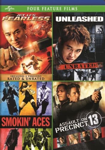 Jet Lis Fearless / Unleashed / Smokin Ac DVD Pre-Owned Region 2
