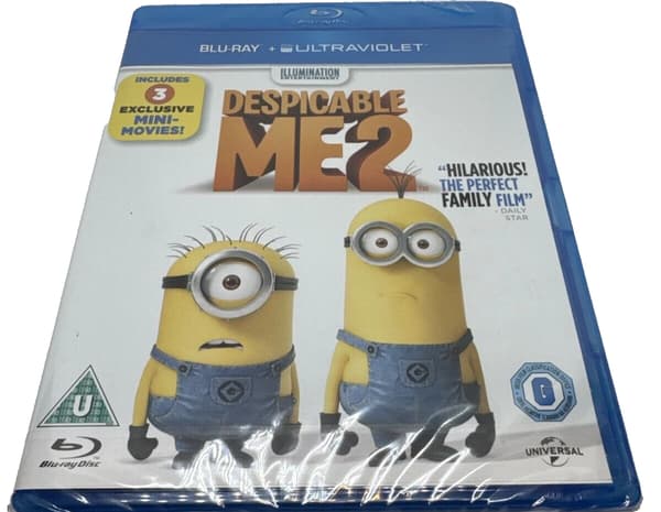 Despicable Me 2 BluRay Disc Brand New