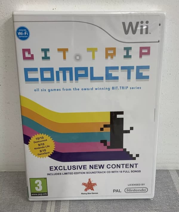 Nintendo Wii BitTrip Complete Brand New