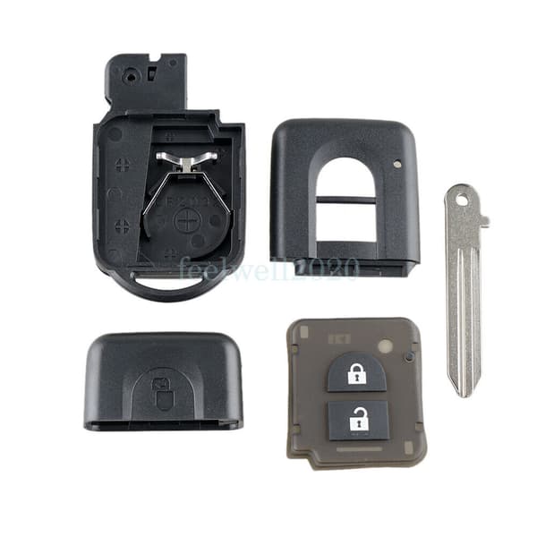 2 Button Remote Key Fob Case For Nissan Micra Note 200 6- 2016 NV200 2010 - 2016