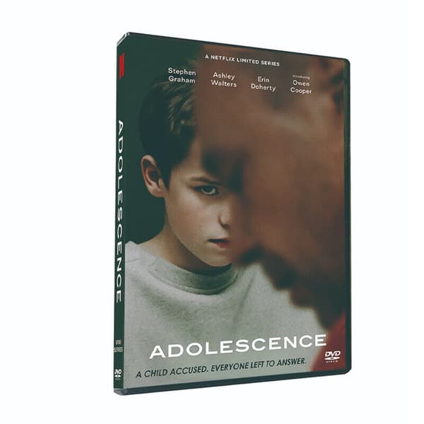 Adolescence (2025): Sæson 1 – 2-disc DVD-boks