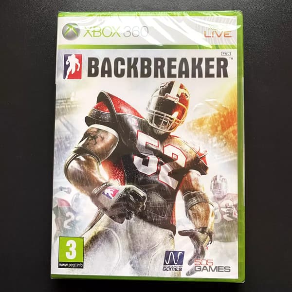 Backbreaker (Microsoft Xbox 360) Brand New