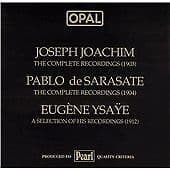 Ysae, Eugne : Joachim/Sarasate/Ysae CD Pre-Owned