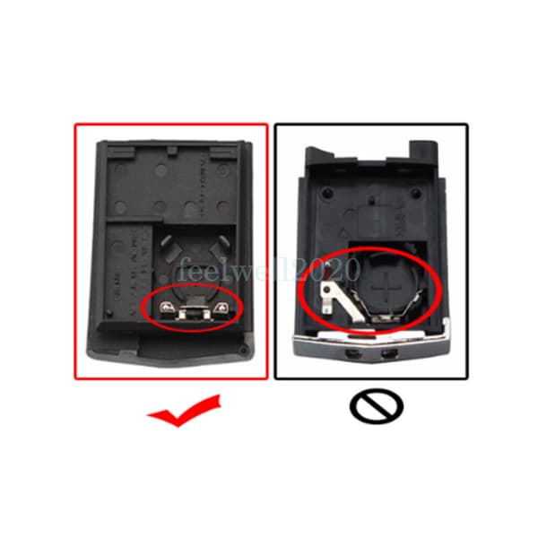 2X 3 Button Flip Remote Key Fob Case Shell For Mazda 2 3 5 6 RX8 MX5 Replacement