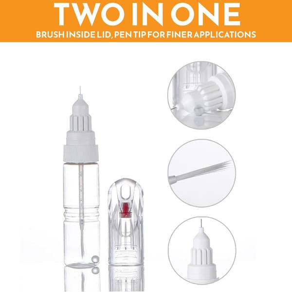 Touch Up Paint Brush + Needle 20ml For Ford All Models Flame Red ECT, EF