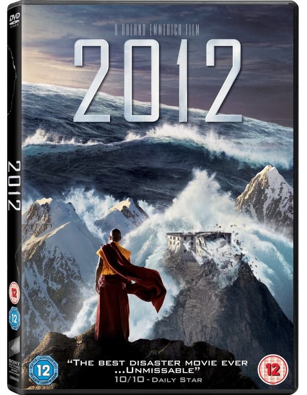 2012 (DVD) med John Cusack, Amanda Peet, Thandie Newton