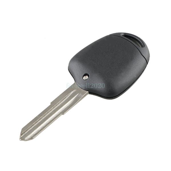 2 Button Key Case Shell Blade For Mitsubishi L200 2005 - 2015 Remote Fob