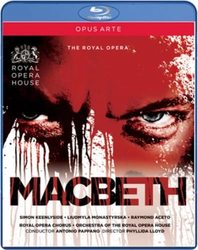 Macbeth: Royal Opera House (Pappano) BluRay (2012) Phyllida Lloyd cert E Brand New