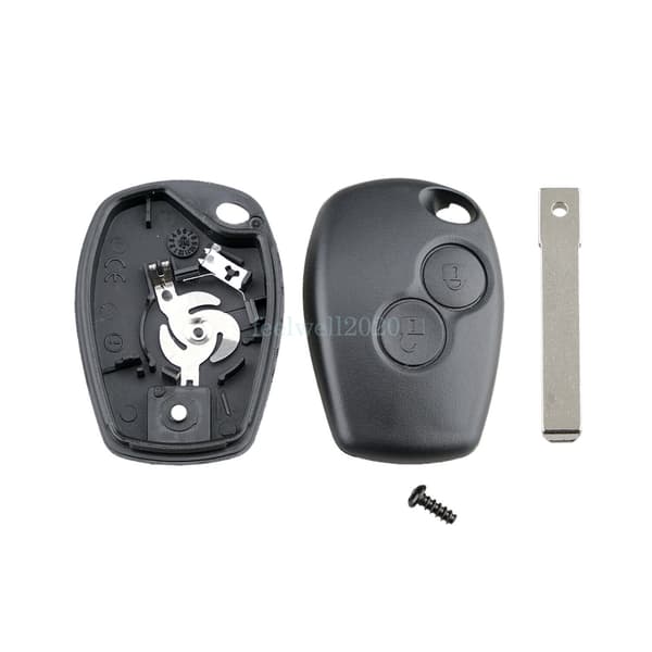 2 Button Remote Key Fob Case Replace For Renault Trafic Clio Twingo Kangoo Modus