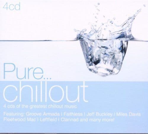 Various Artists : Pure... Chillout CD Box Set 4 discs (2011) Pre-Owned