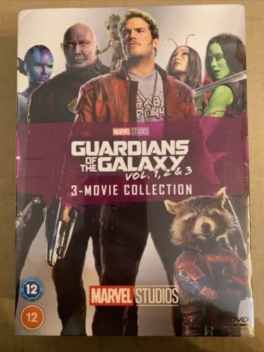 Guardians of the Galaxy: Vol. 1, 2 & 3 DVD Boxset