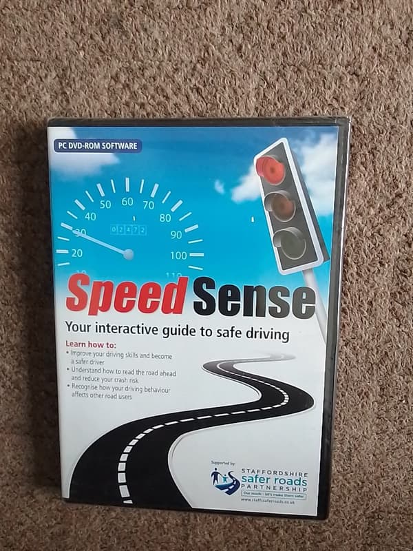 Speed Sense: Interaktiv Guide til Sikker Kørsel PC ROM DVD