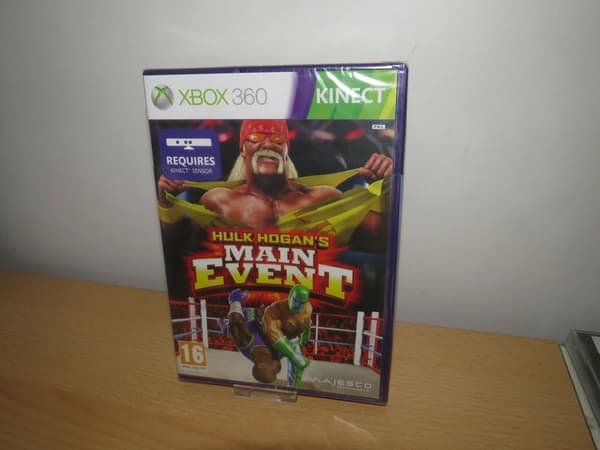 Hulk Hogan's Main Event Kinect Required pal version Brand New