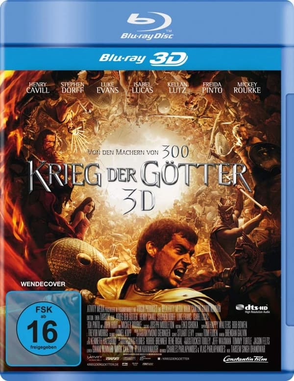 Krieg der GÃ¶tter (Bluray) Brand New