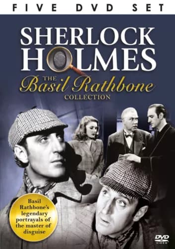 Sherlock Holmes: Basil Rathbone Collection (DVD Bokssett)