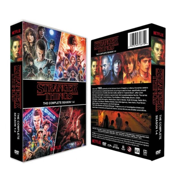 Stranger Things: Kausi 1-4 11-levyn Boksasetti
