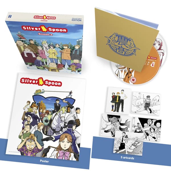 Silver Spoon: Sesong 2 Collector's Edition Blu-ray