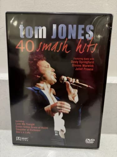Tom Jones 40 Smash Hits 2004 DVD