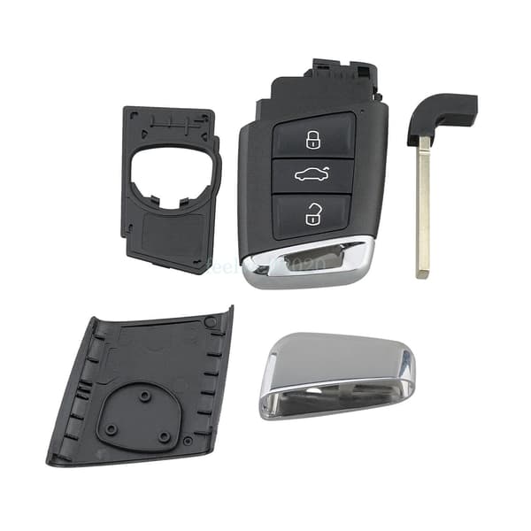 3 Button Remote Key Case Fob Shell Blade For VW Passat B8 2015 2016 2017 2018
