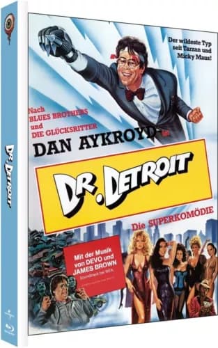 Dr. Detroit (1983) Blu-ray + DVD Mediabook - Wicked Vision