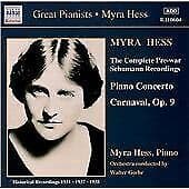Myra Hess : Myra Hess: The Complete Pre-war Schumann Recordings CD (2000) Pre-Owned